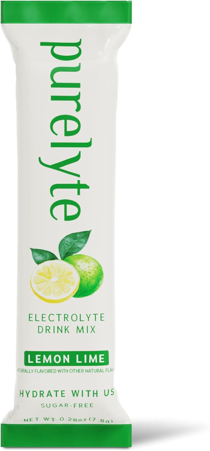 Electrolyte Drink Mix – Sugar-Free Hydration Powder Packets – Clean Electrolytes with Trace Minerals – Keto, Vegan, Gluten-Free – No Artificial Sweeteners – 30 Sticks – Lemon Lime - Image 3