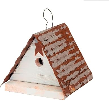 Home Bazaar Friendsville Wren House - White