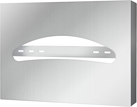 1 Pcs Toilet Seat Cover Dispenser Wall Mount,Toilet Seat Cover Holder for Disposable Toilet Seat Covers,Stainless Steel Surface Mounted Toilet Seat-Cover Dispenser