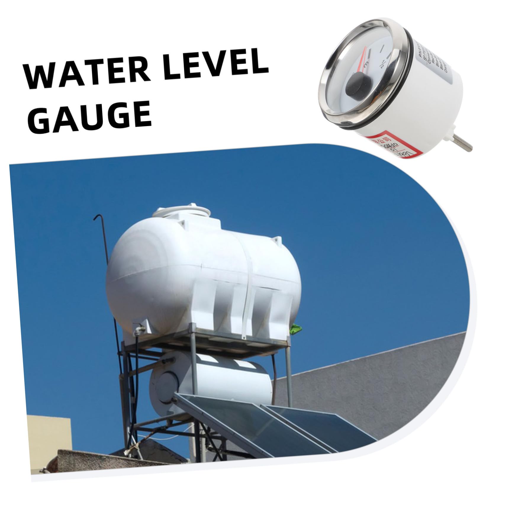 Wasserstandsanzeiger 52mm für Wassertank Anzeige
