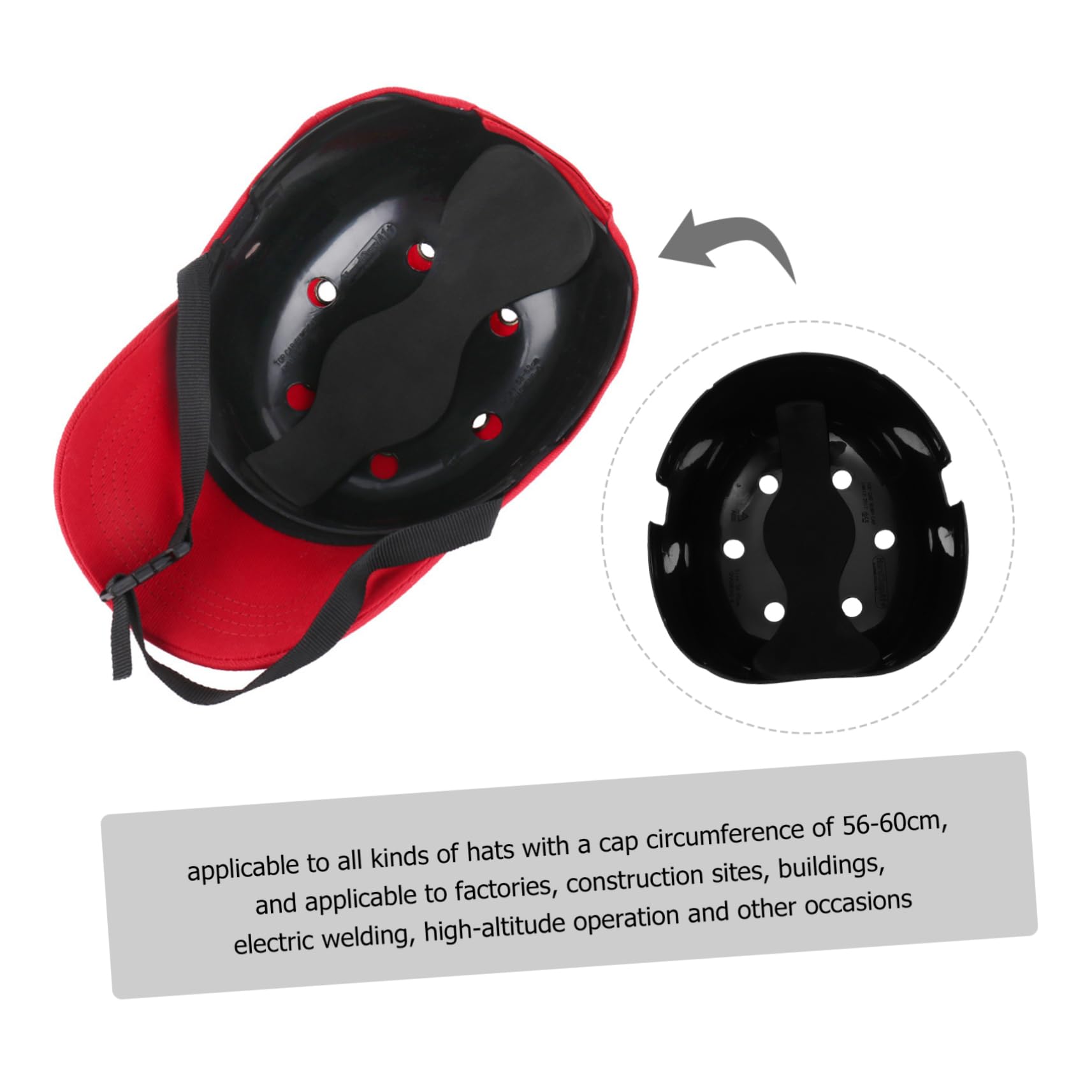 DOITOOL 3piezas Casco De Seguridad Transpirable para Deportes Al Aire Protección Anticolisión para Trabajos Construcción