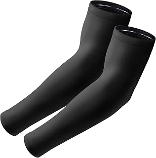 Arm Sleeves, UV Sun Protection Sports Non Slip Compression Cover for Men/Women
