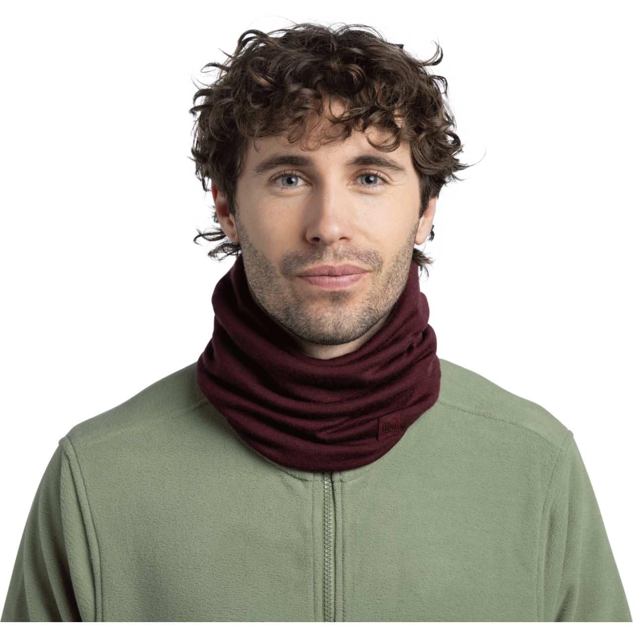 Buff| Braga de cuello Merino Heavyweight Bufanda Multifuncional 100% Lana Merino, Senderismo, Aire Libre, Sostenible, Ligera, Gruesa Hombre Mujer Talla única Lilac