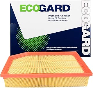 ECOGARD XA11675 Premium Engine Air Filter Fits Jeep Wrangler 3.6L 2018-2021, Wrangler 2.0L 2019-2021, Gladiator 3.6L 2020-2021, Wrangler 3.6L HYBRID 2021