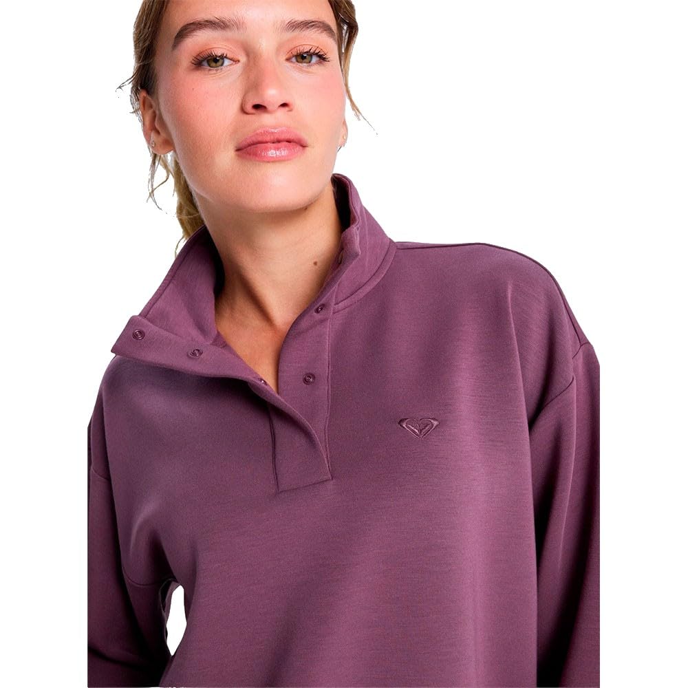 Roxy Rise & Vibe Sweet Fleece Sweater Femme (Lot de 1)