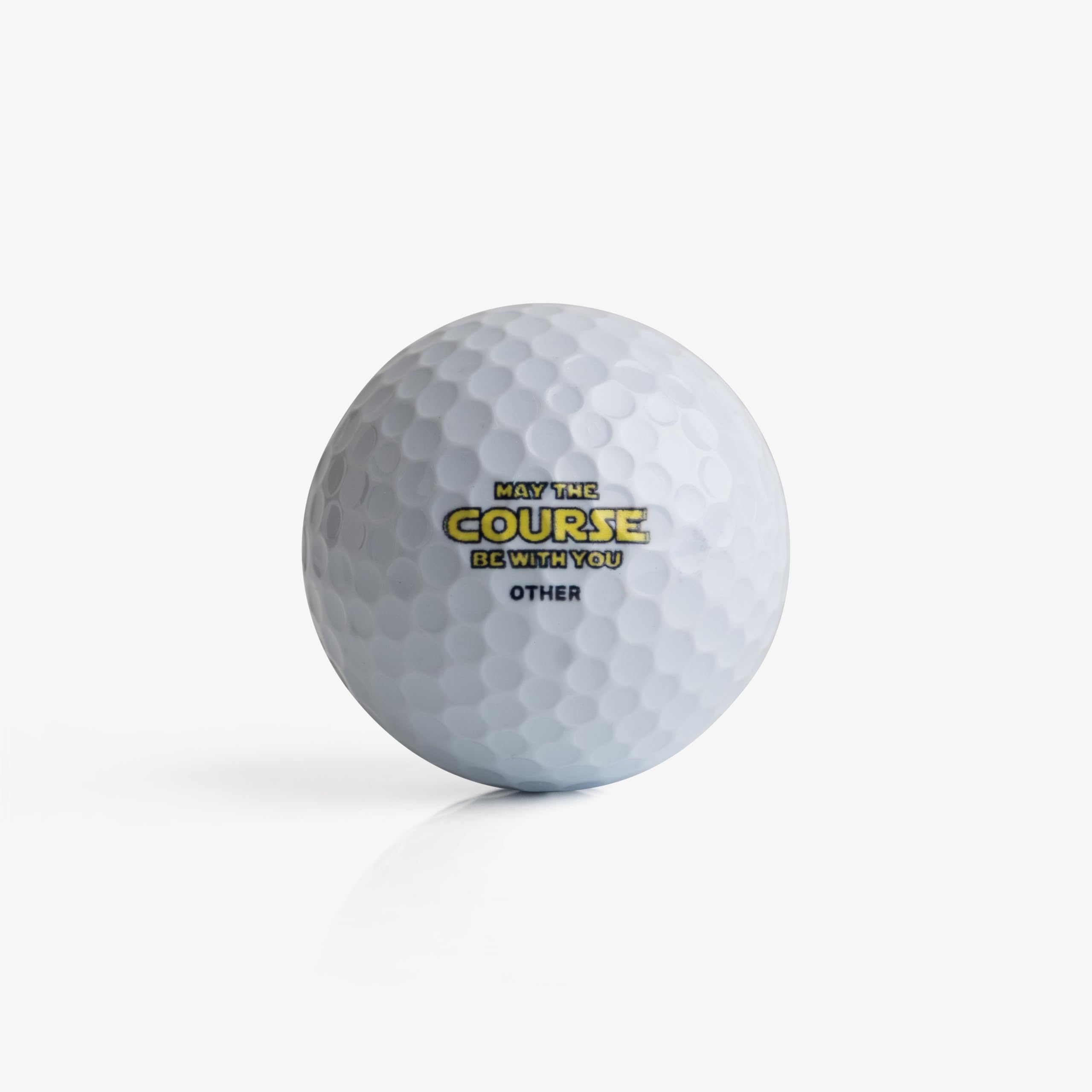 Funny Novelty Golf Ball – Perfect Golfer Present for Birthdays, Dad, and Any Golf Fan – 3 Pack Golf Balls