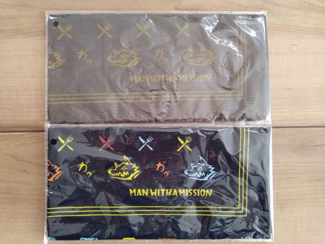 タオル・ハンカチ MAN WITH A MISSION Amazon.co.jp: MAN WITH A MISSION モノグラムビッグハンカチ