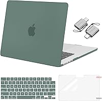 Vista 8 de MOSISO Compatible con MacBook Air de 15 pulgadas M5 2026 M4 2025 M3 M2 2024 2023 A3448 A3241 A3114 A2941, carcasa dura, cubierta de teclado