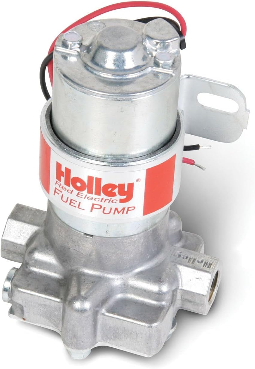 Pompe à Carburant Électrique CarBole 12V - 125 PSI, Débit 135L/h - Essence/Diesel - Rouge