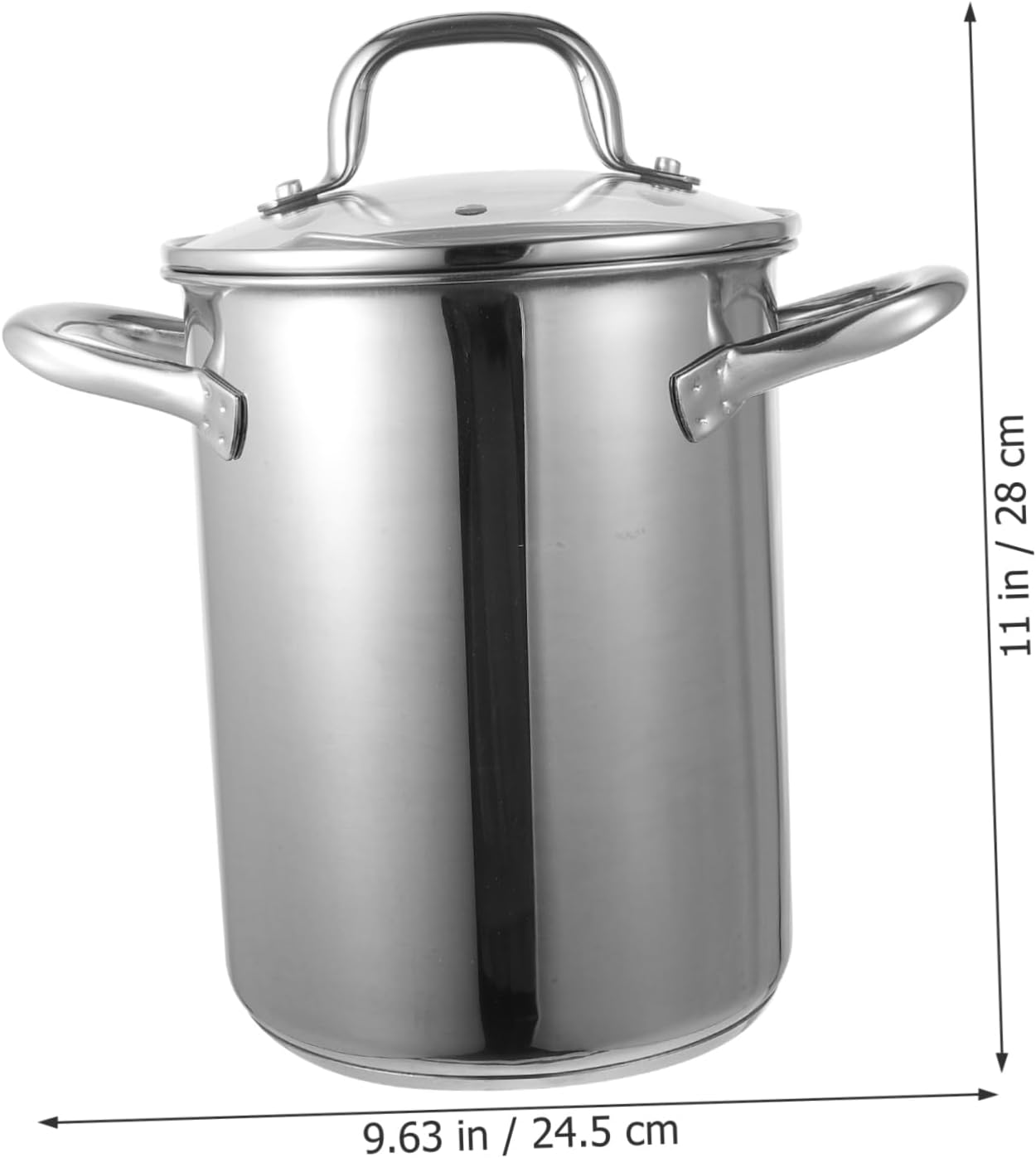 BESTOYARD 1Set Stainless Steel Fryer Pot with Oil Drainer Basket Japanese Style Deep Fryer for Home Use for Tempura and Various Fried Foods Kitchen Supply