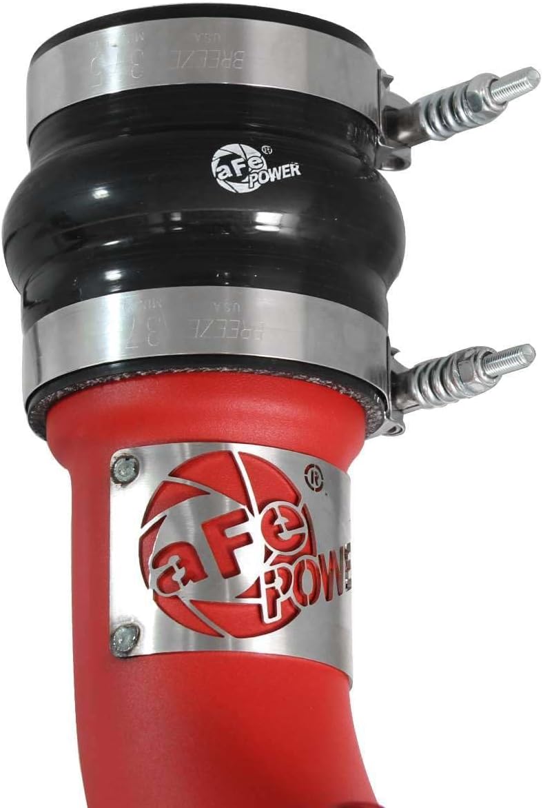 aFe POWER BladeRunner 3 IN Aluminum Hot and Cold Charge Pipe Kit Red - #46-20134-R