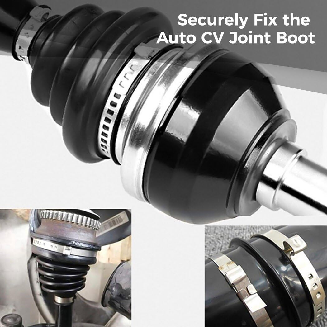 BOSREROY CV Joint Complete Boot Clamp Plier Set for Cars - 10 Pieces with Ear Boot Tie Tools and Axle Binders, Suitable for UTV and ATV