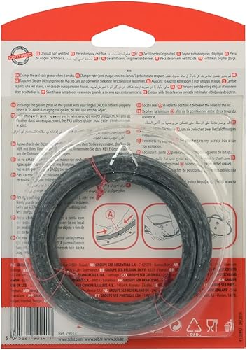 Miniatura 2 de Seb 790141 Junta para cazuela de acero inoxidable 4,5 L - 6L Diámetro 8.661 in