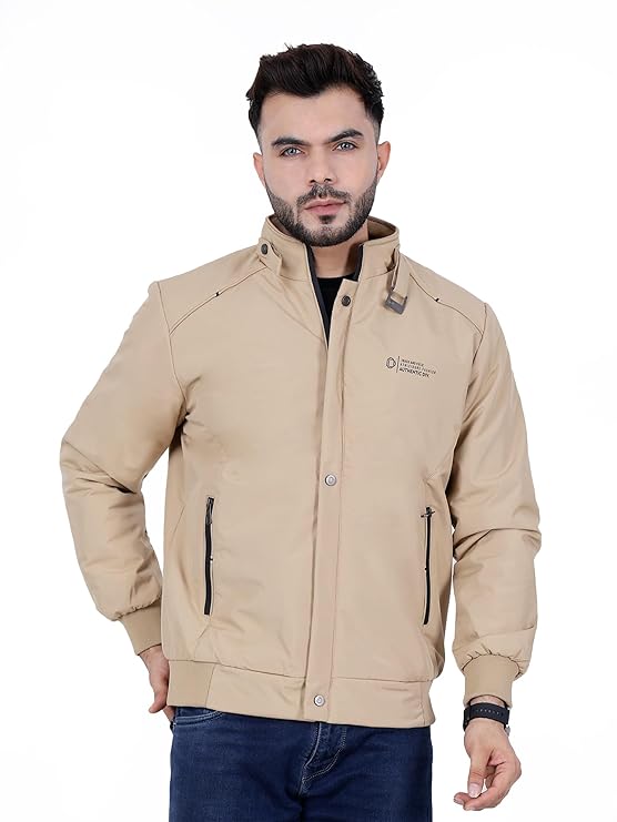 Dollar Jacket For Men Casual Zipper Bomber For Winter