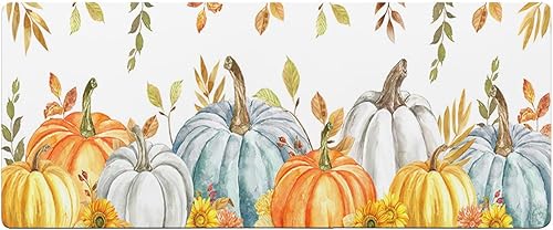 Miniatura 7 de Tapete de baño de eucalipto y calabaza para bañera, antideslizante, de secado rápido y absorbente, de tierra de diatomeas, tapete lavable de cocina,