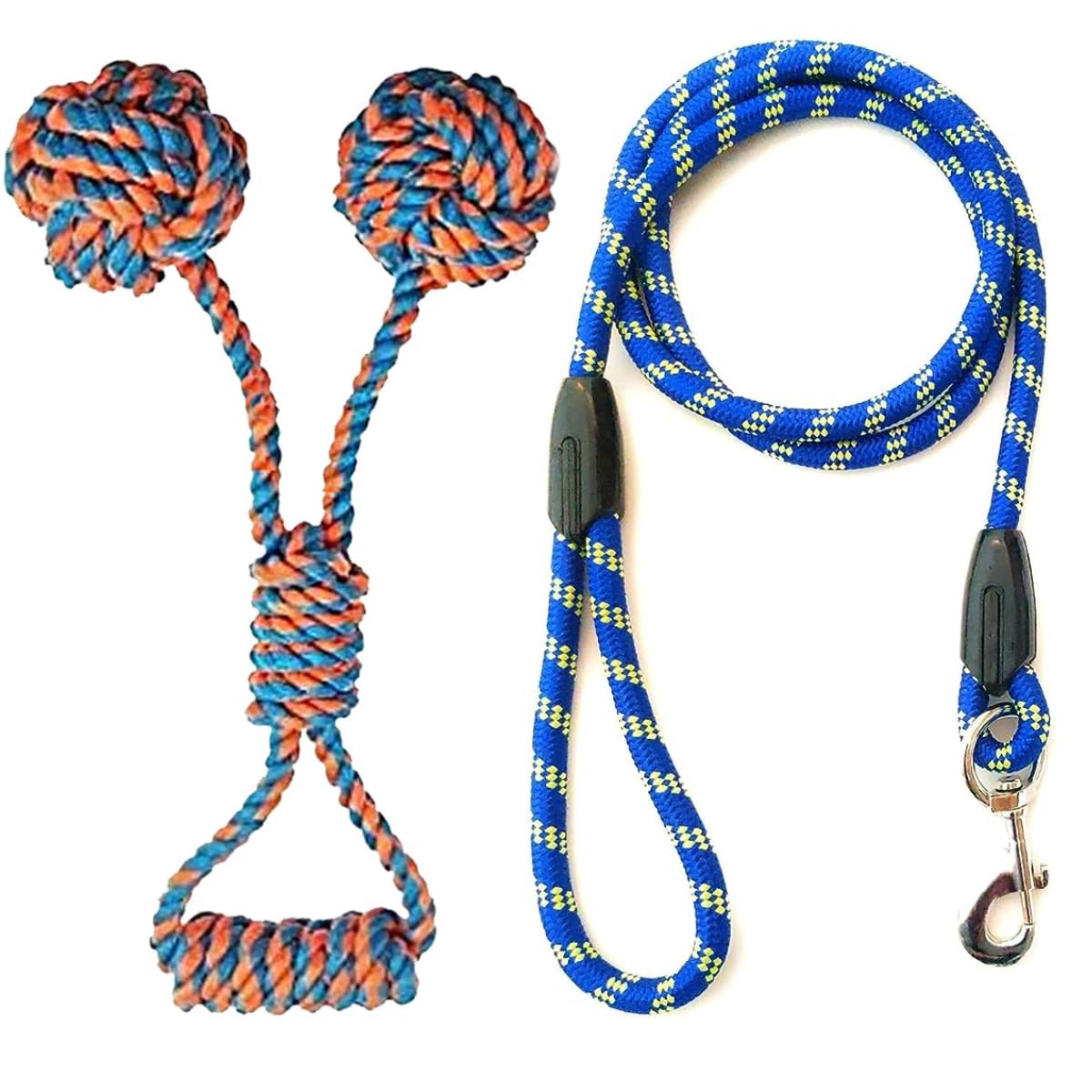 BLACK LABEL Dog Chew Toys, Dog Toys for Aggressive Chewers Large and Medium Breed Dogs, Nylon Dog Rope Leash, Small (6 mm)(Color May Vary) (B0B11ZRTKR) Amazon Price History, Amazon Price Tracker