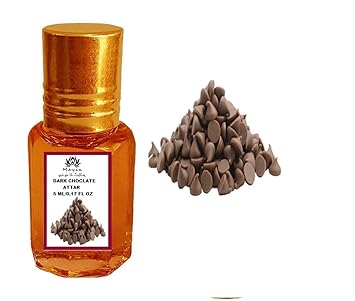 Mayin Attar Dark Chocolate Perfume for Men and Women, 5 ml