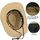 Strohhut Cowboyhut für Damen Herren Western Sonnenhut Breite Krempe Sommergürtel Cowgirl Hüte, Khaki-y, Einheitsgröße