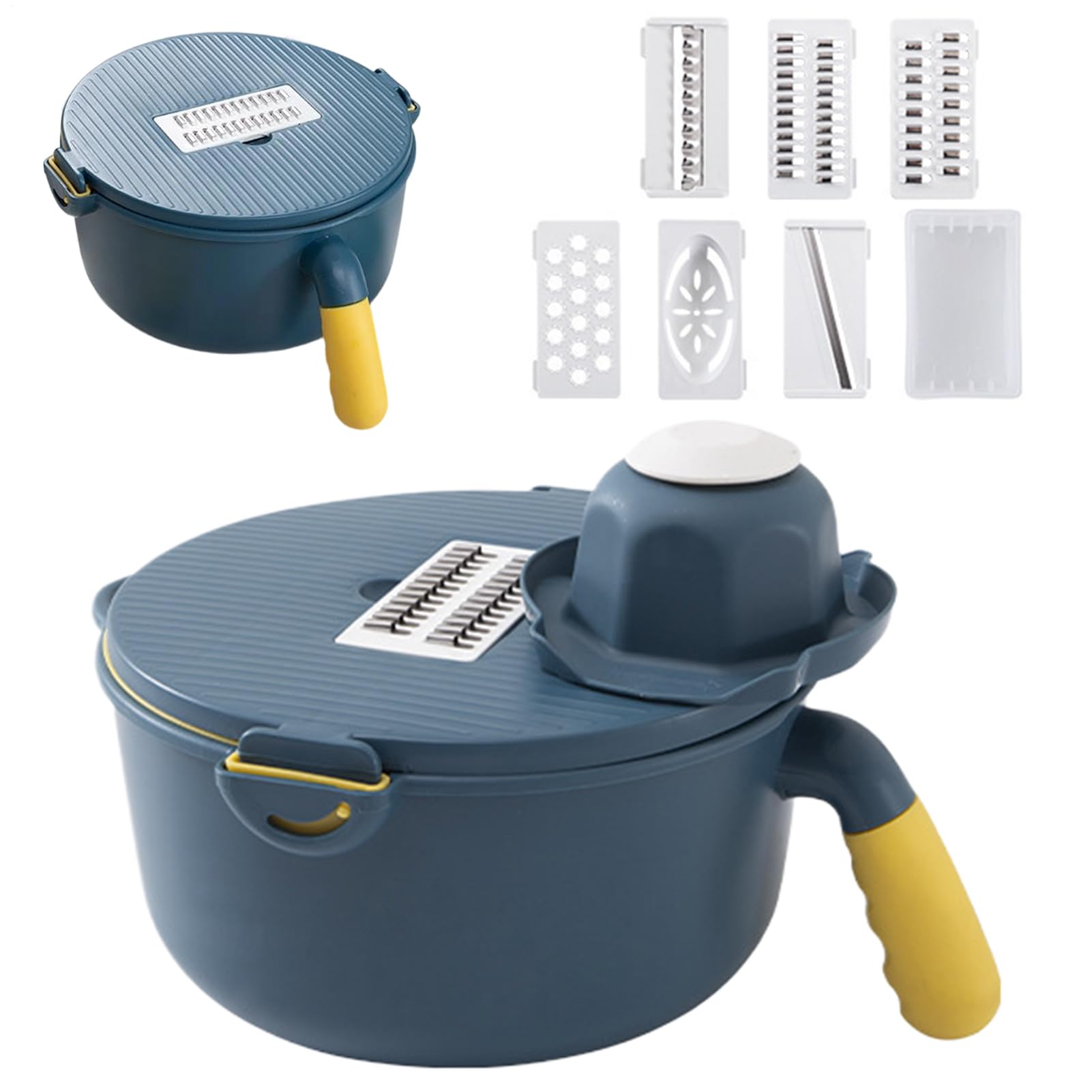 Mandoline de cuisine avec récipient pour vos pique-niques et barbecues