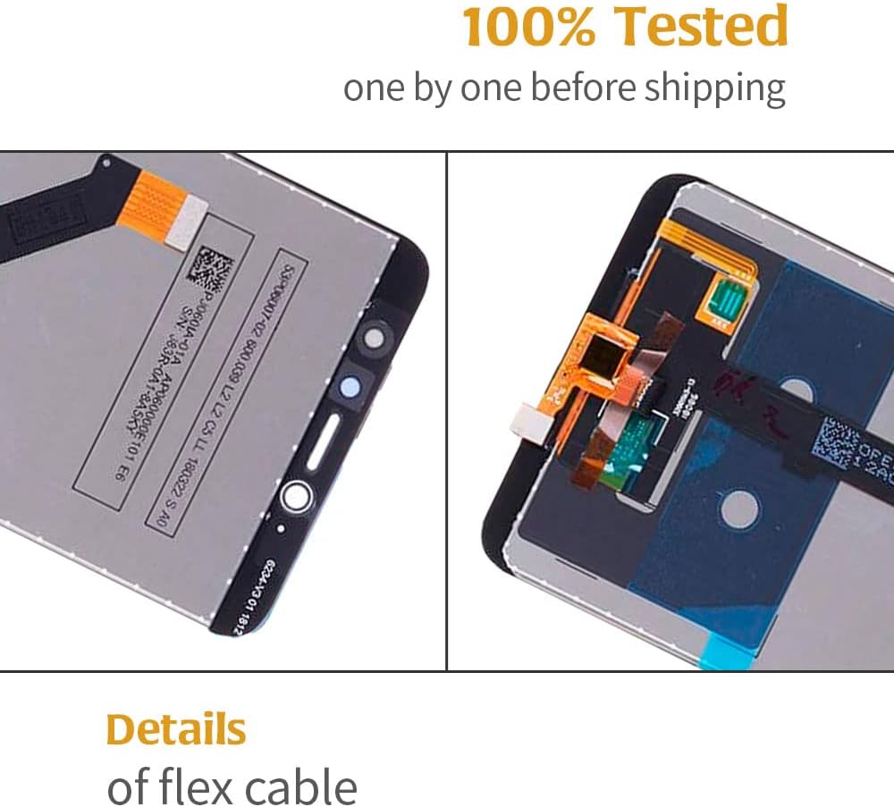 A-MIND for Xiaomi Redmi S2(Redmi Y2) LCD Display IPS Screen Replacement M1803E6G M1803E6H M1803E6I Touch Screen Digitizer Full Assembly Replacement Kits,with Free Screen Protector+Tools (Black)