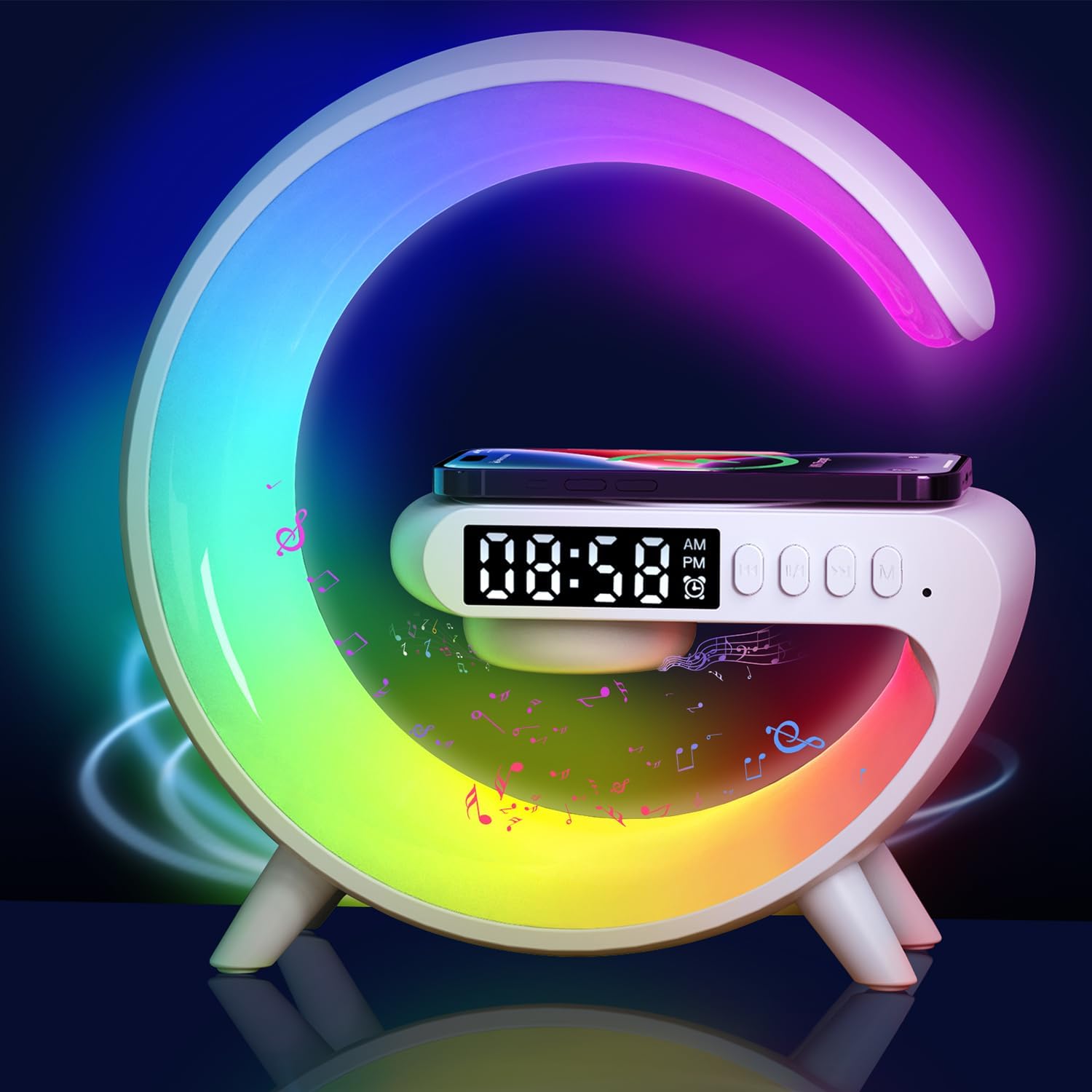 Philips WakeUp Light Alarm Clock with Sunrise Simulation, White