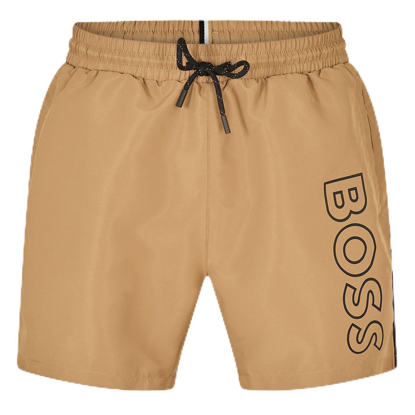 Boss Men's Beige Swim Shorts With Logo Detail (Stormfish) in Size 2XL, Sports Direct