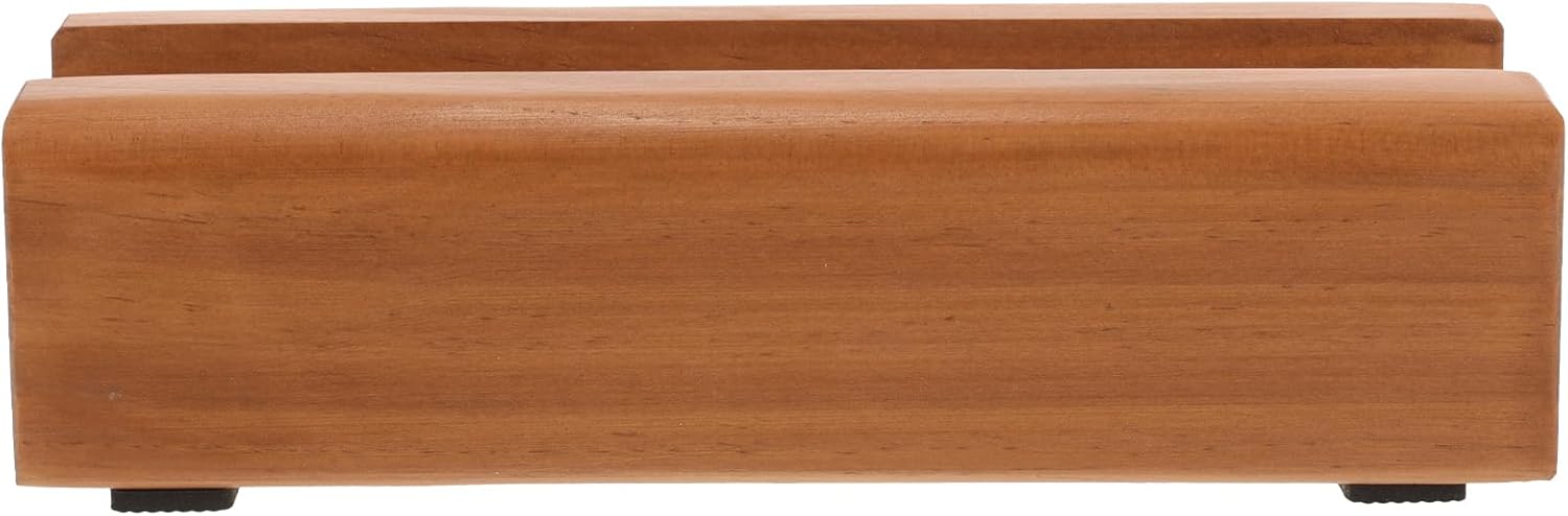 DOITOOL Solid Wood Floor Mirror Base Stand 9.84X3.14X2.55In Non-Slip Heavy Duty Floor Holder for Large Full Length Mirrors Bedroom Living Room Bathroom