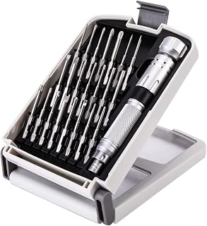 22 in 1 Electronics Precision Screwdriver,Precision Screwdriver kit, with 22 Bits Magnetic Repair Tool Kit for iPhone, MacBook, Computer, Laptop, PC, Tablet, PS4, Xbox, Nintendo, Game Console