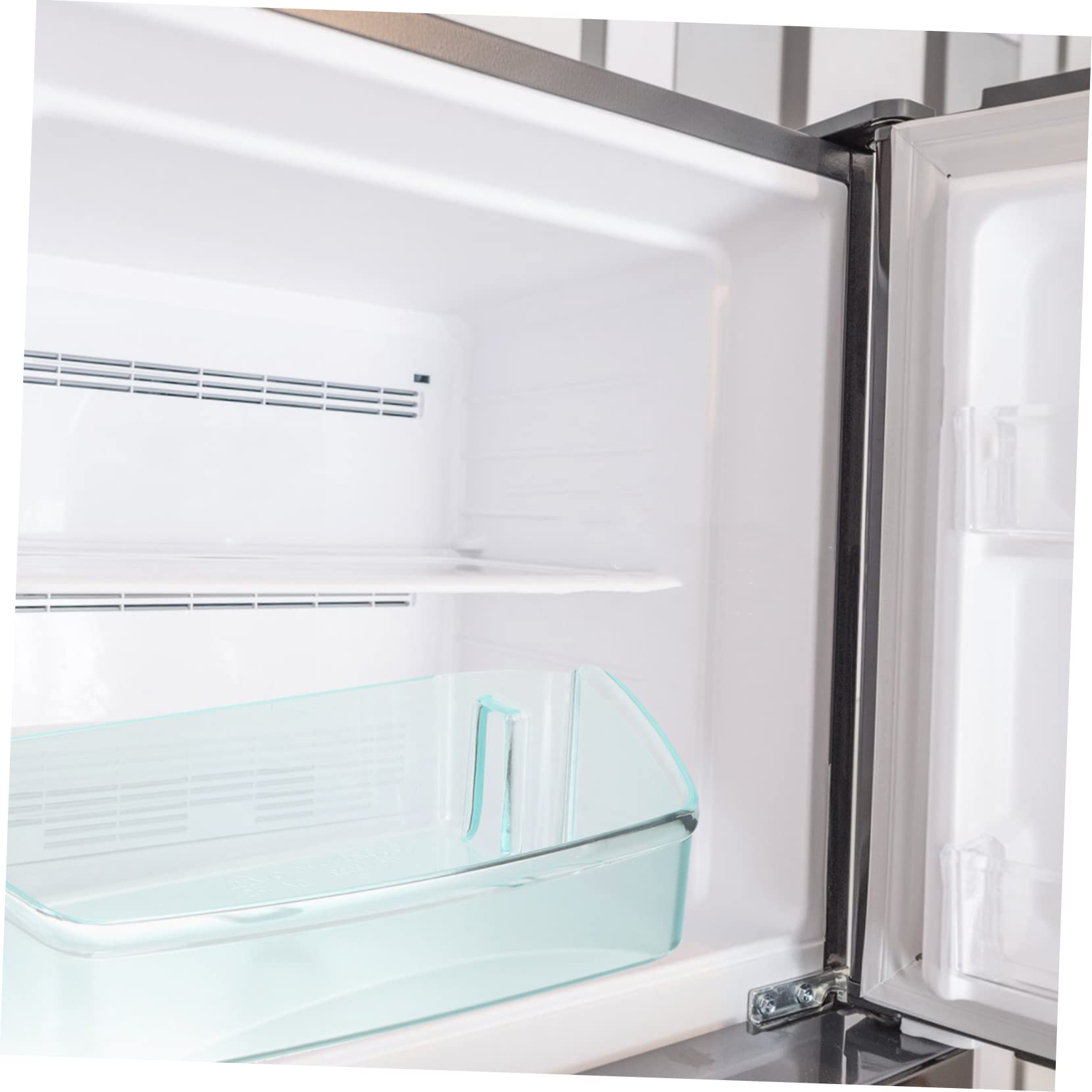 Mikikit 2pezzi Organizzatore Rimovibile Per Frigorifero Laterale Per Salse e Condimenti Portaoggetti Per Accessorio Per Risparmiare