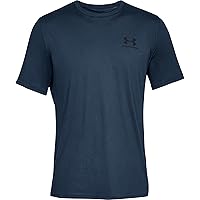 Under Armour UA Sportstyle LC SS Maglietta, Blu (Academy/Black)