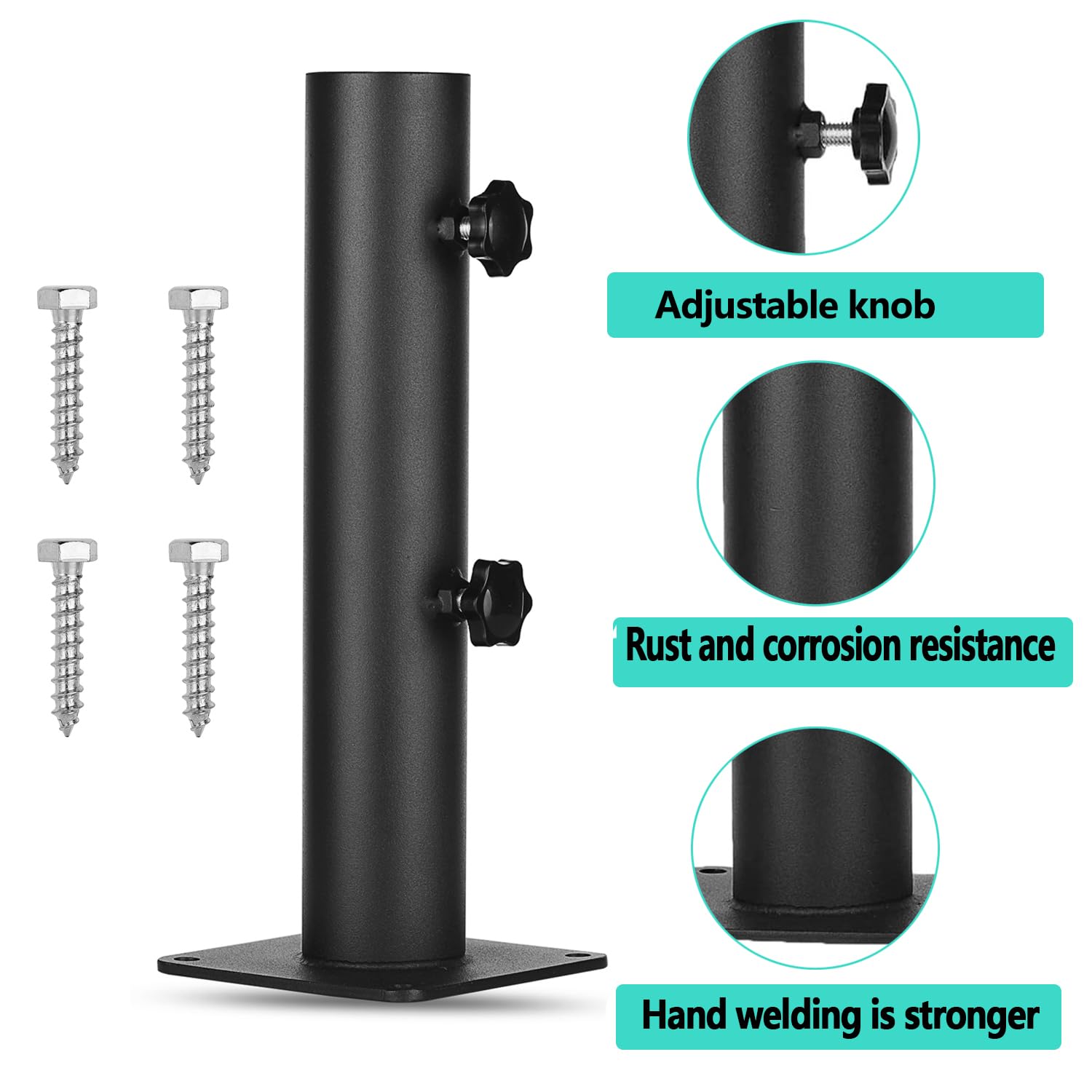 Patio Umbrella, black - Image 3