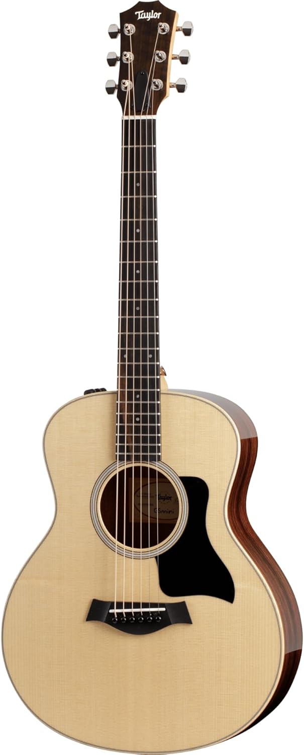 Taylor GS Mini-e Rosewood Plus Acoustic-electric Guitar - Gloss Natural with Black Pickguard