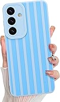 Vista 55 de KANGHAR Funda compatible con Samsung Galaxy S21 Plus, bonito patrón de silicona a cuadros, protección de cámara, funda suave y delgada para niñas