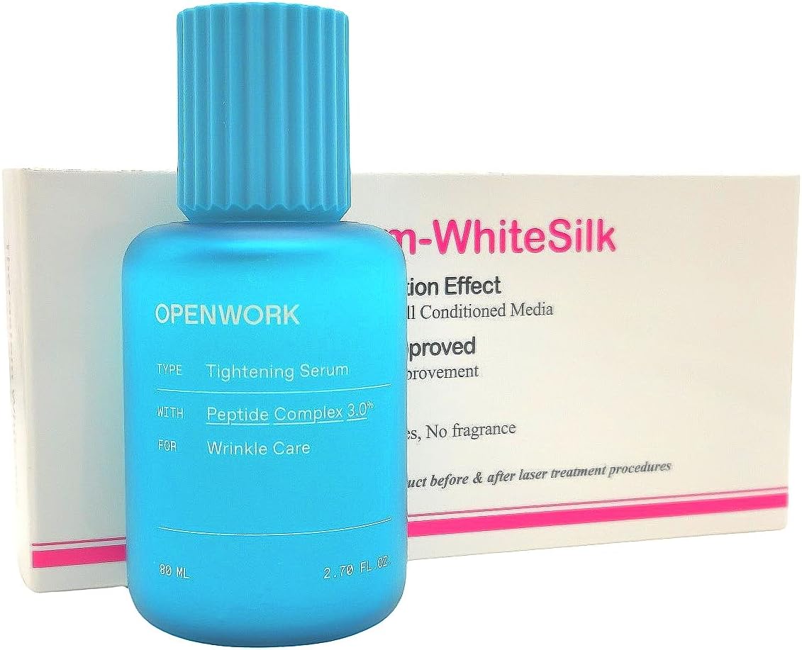 【WHITESILK & Wisely】(𝟐𝟎𝟐𝟒 𝐔𝐩𝐠𝐫𝐚𝐝𝐞𝐝) (2.7oz) [Stem Cell + 3% Matrixyl] Power Lift/Smooth/Contour Serum― with [Argirelin + T1 Collagen + Vitamin B3 & E] ― bye bye wrinkles