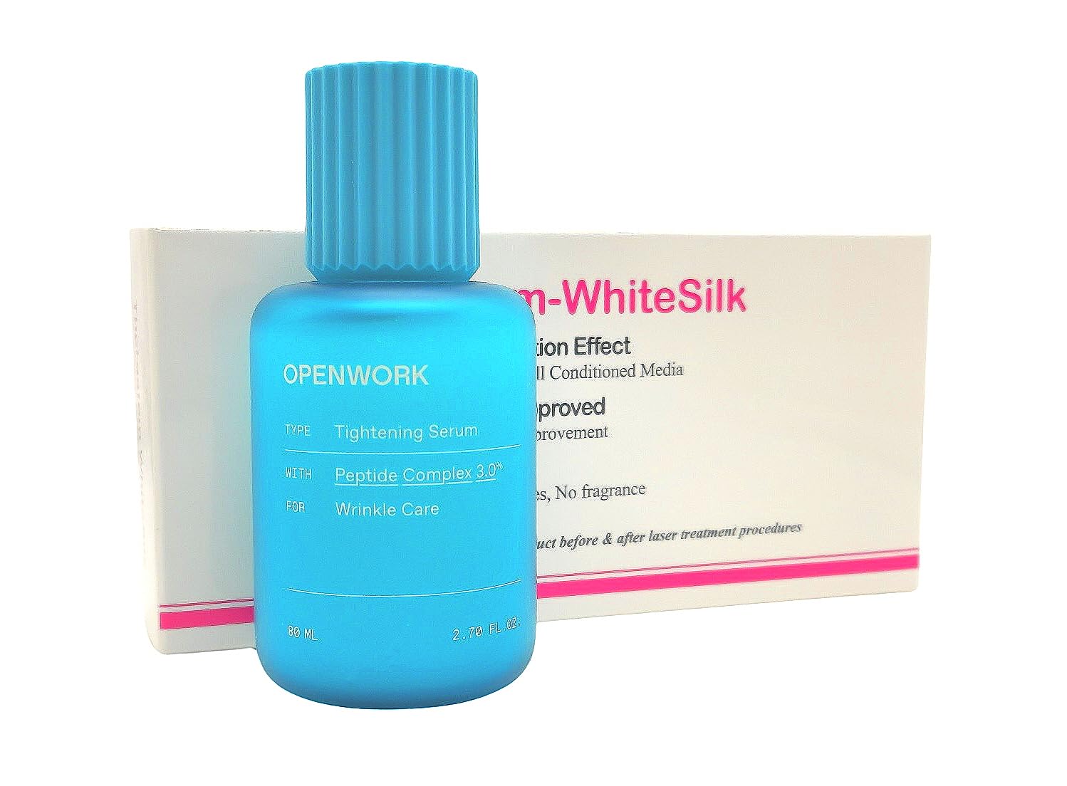 【WHITESILK & Wisely】(𝟐𝟎𝟐𝟒 𝐔𝐩𝐠𝐫𝐚𝐝𝐞𝐝) (2.7oz) [Stem Cell + 3% Matrixyl] Power Lift/Smooth/Contour Serum― with [Argirelin + T1 Collagen + Vitamin B3 & E] ― bye bye wrinkles