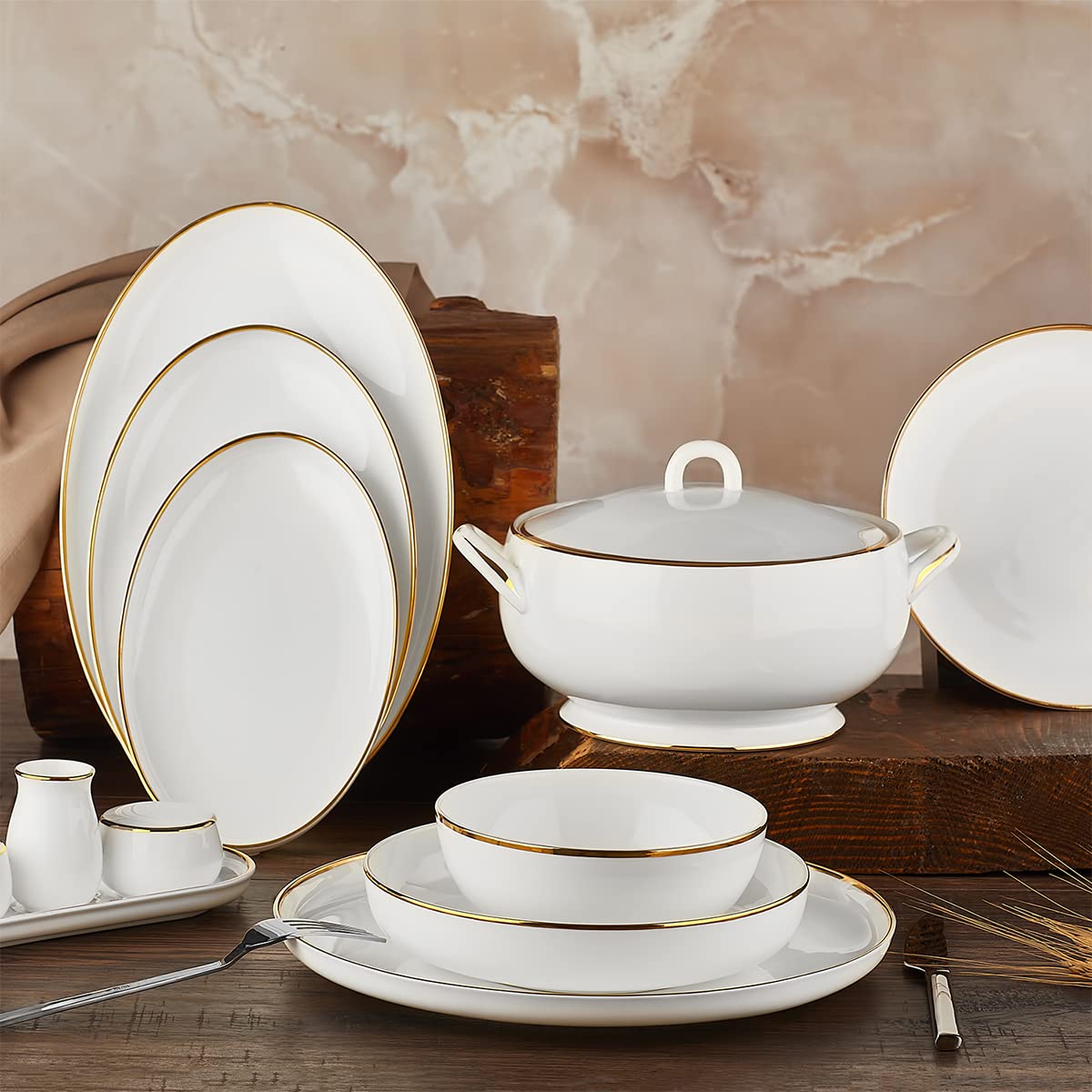 Aryıldız Porselen Yemek Takımi 63 Parça 60026-X
