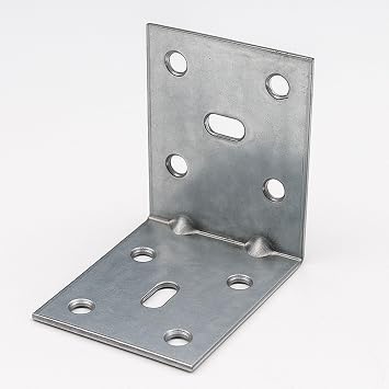 Metal L Demiri 25 ADET 40x50x50 mm  nce G nye Mobilya Duvar Sabitleme Ba lant  Aparat