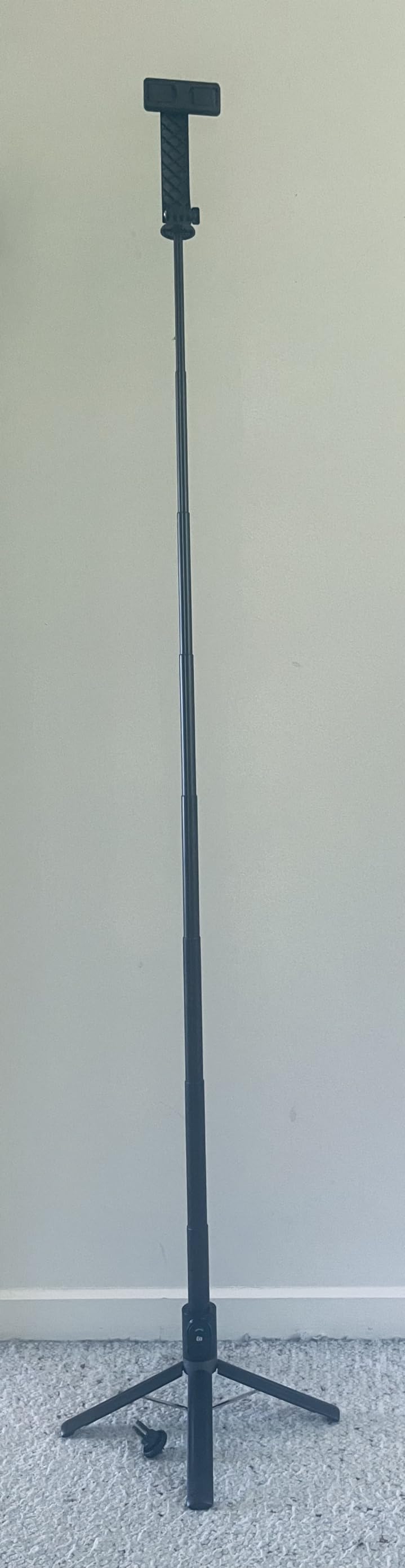 Ottertooth Selfie Stick Tripod with Remote for iPhone/Insta360, 102cm