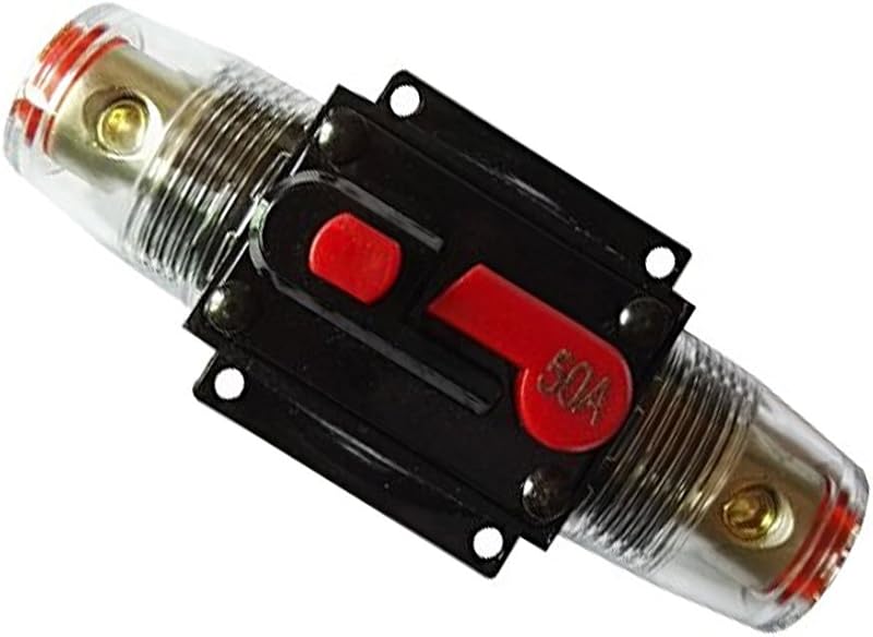 Disjuntor automotivo 50 A com reset manual ZOOKOTO 12–24 V DC – 1 unidade