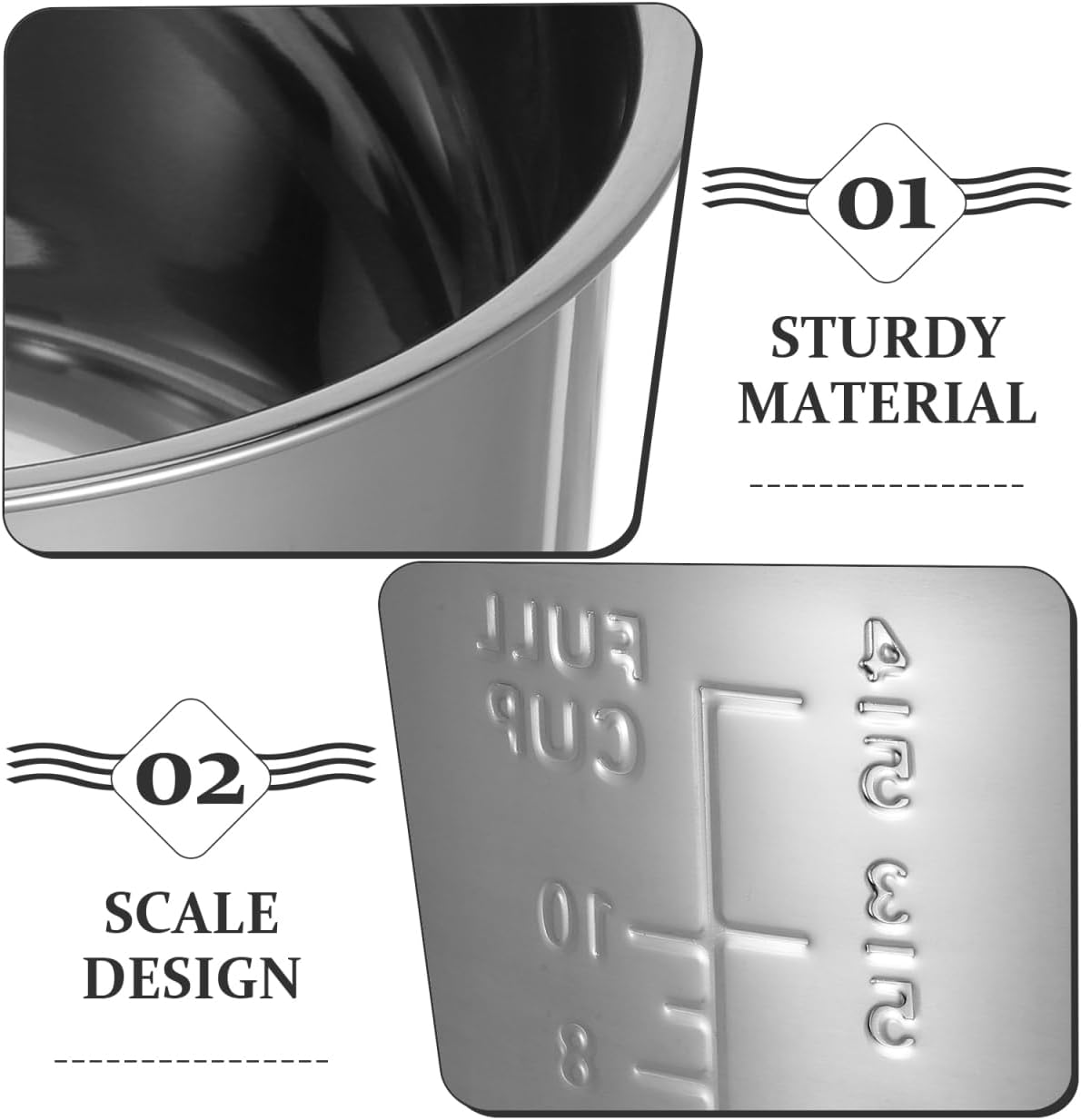 5L Stainless Steel Rice Cooker Inner Pot Replacement Thickened Non-Stick Cooker Liner Compatible with Multiple Brands Cooking Pot 9.44 * 9.44 * 5.47in