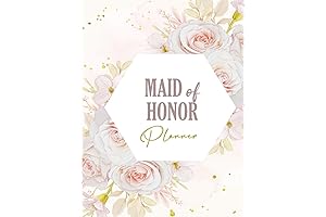 Unique Maid of Honor Planner Organizer: Elevate Your Bridesmaid Duties