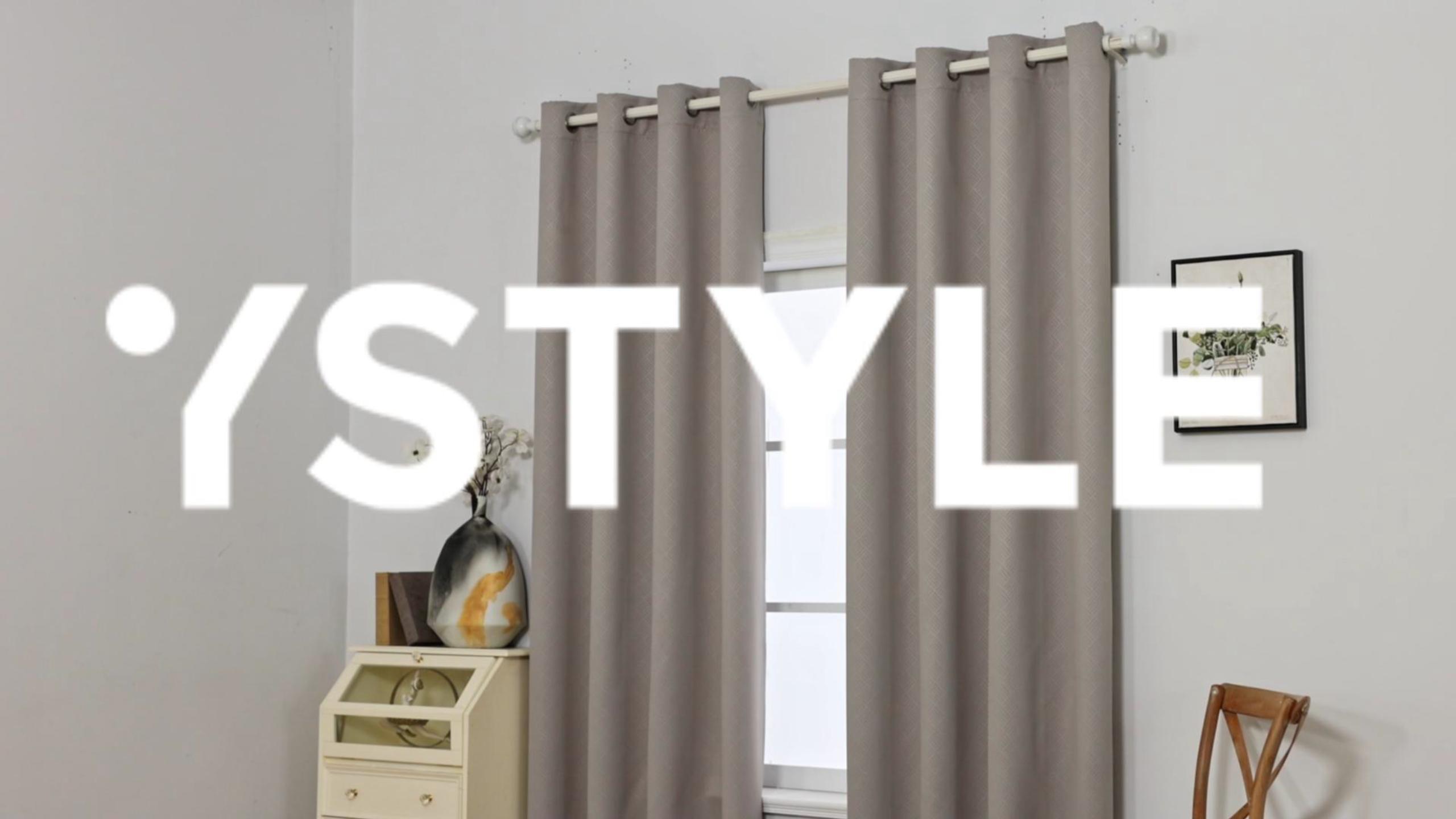 Ystyle Cortinas Salon Dormitorio 2 Piezas, 140×260cm, Cortinas Exterior Terraza Impermeable, Cortina Opacas Modernas Pesante con Ojales, Cortinas Termicas Aislantes Frio Y Calor, Gris