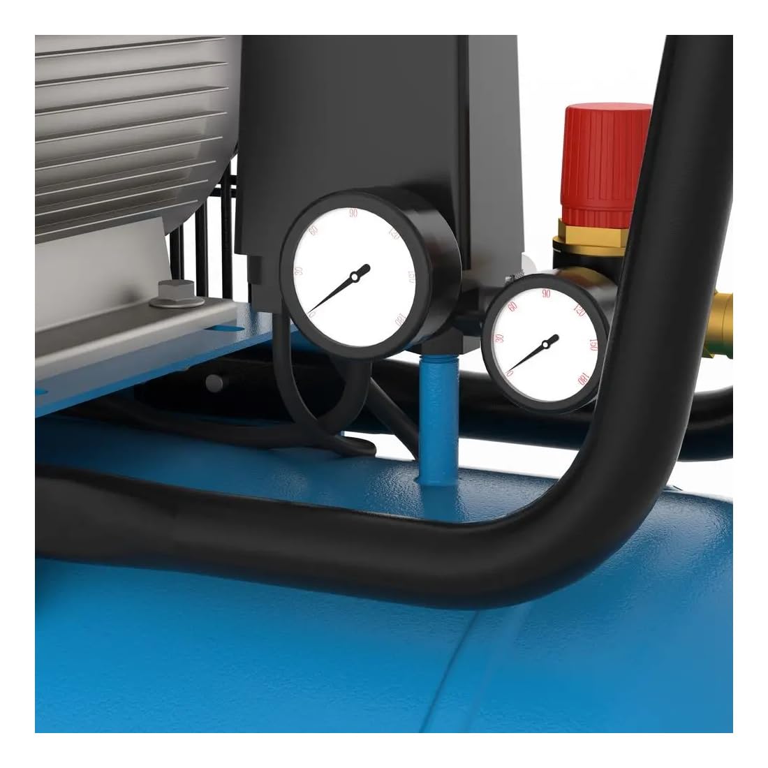 Güde Compresor de aire comprimido 420/10/100/230 V, 10 bar, 100 l, caldera