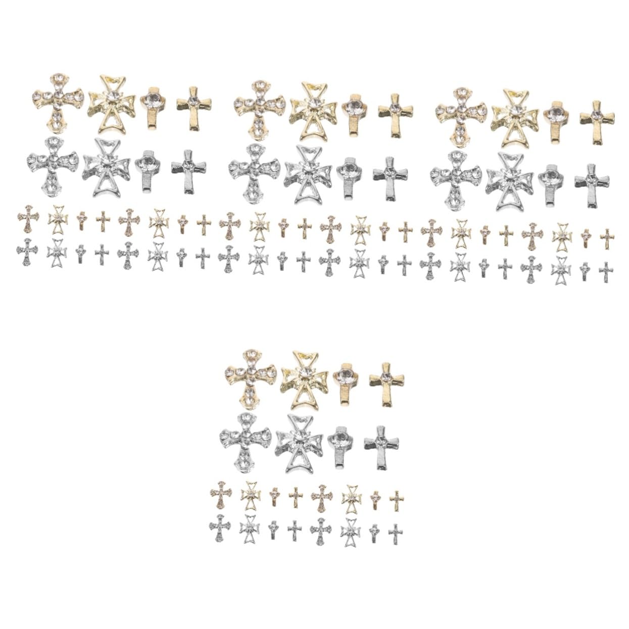 BESTYASH 320pièces Charms Pour Décorations Et Gemmes Pour Manucure De Nail Art Et