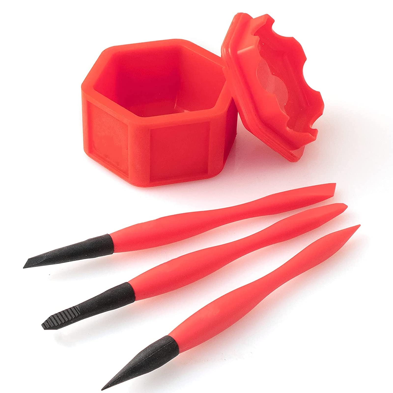 Buy Glue Pod and 3 Micro Glue Brushes, Multi Purpose Sealable Lid Glue