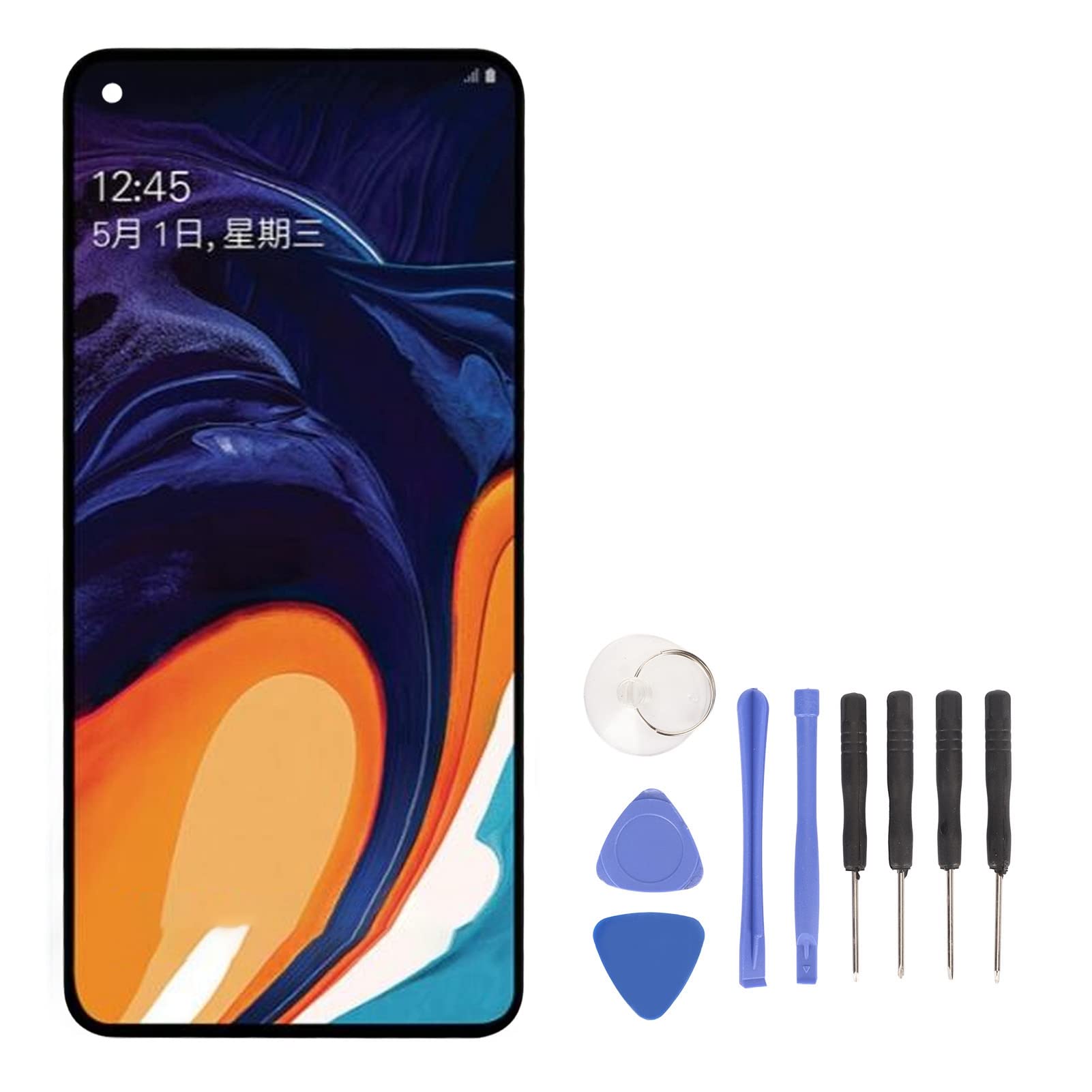 Ausla Ekran Dotykowy Digitizer do A60, 6,4 Cala
