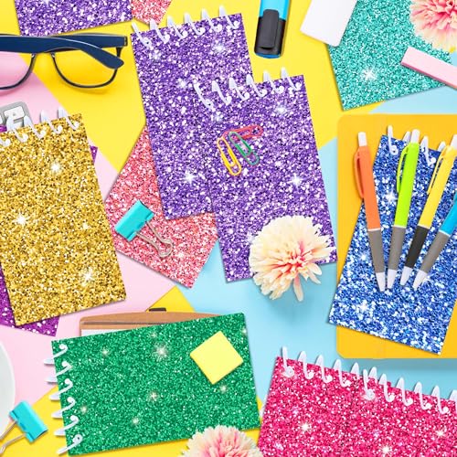 Carnet de notes paillettes pour ne plus jamais oublier vos idées avec ce bloc de poche - 6
