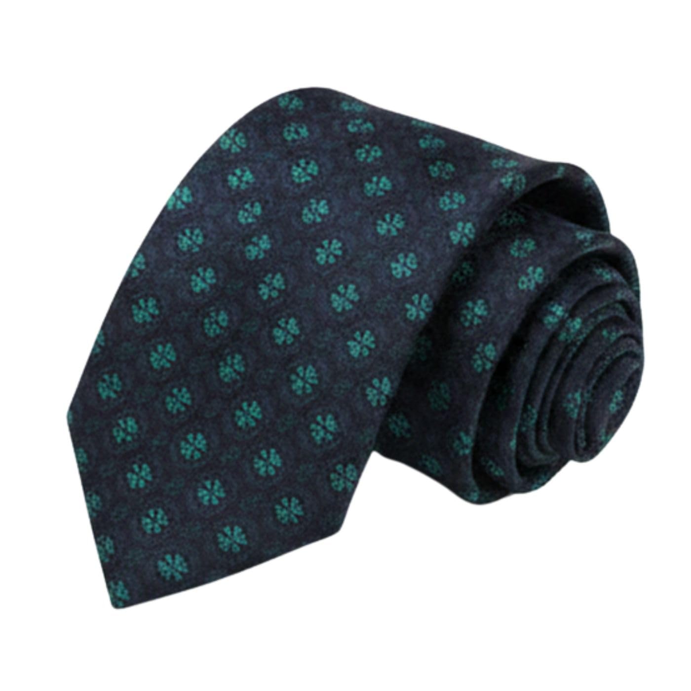 Mens Micro Self, Necktie Gift Set Formal Tie (Pack of 1) (Green)-image-38
