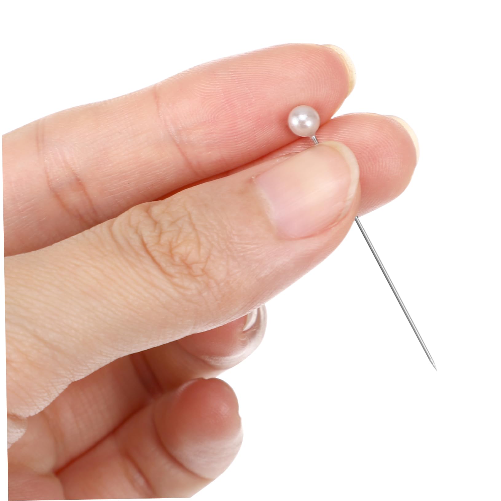 SEWACC Alfileres de Cabeza de Perla para Manualidades de Costura DIY, 100 Piezas de Metal Resistentes a Altas Temperaturas para Proyectos Creativos