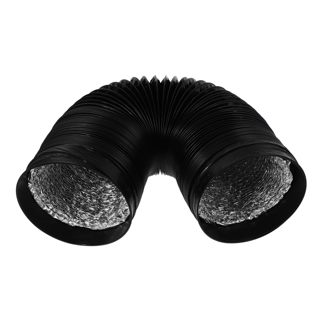 SOLUSTRE 1pezzi Tubo Flessibile Alluminio Per Ventilazione Duttile e Estensibile Compatibile Con Modelli Di Condizionatori e Aspiratori Per Uso Domestico e Ufficio